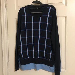 The Limited Navy Striped sweater